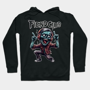 Fiend Club Dancing Zombie with Headphone Hoodie